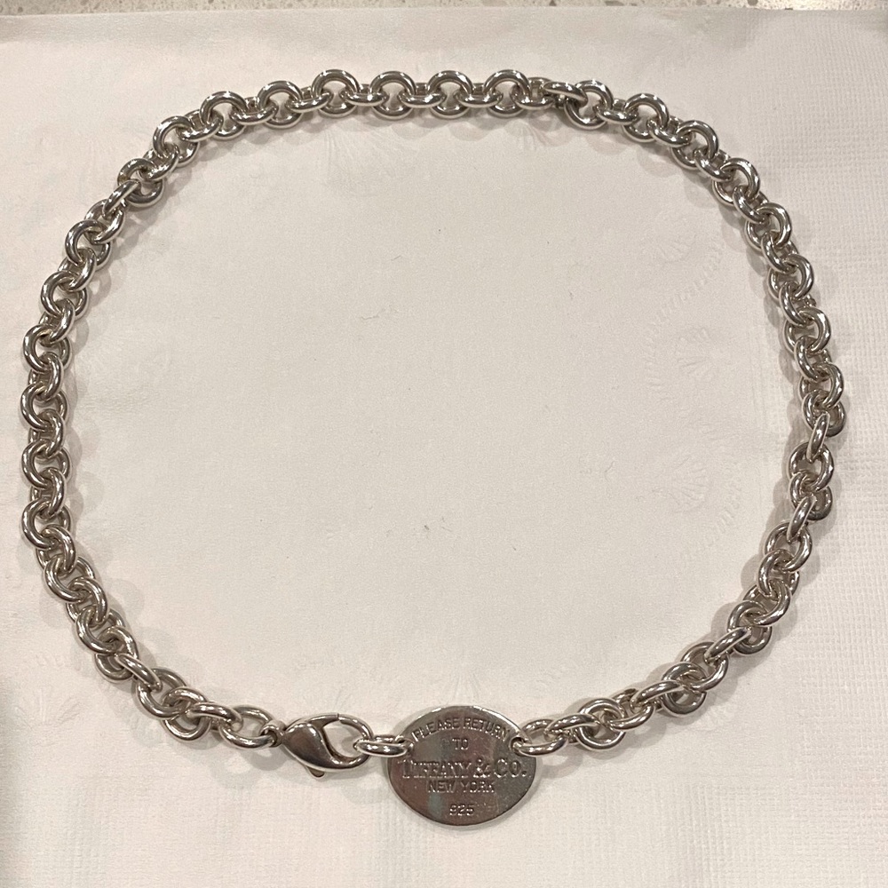 Please Return To Tiffany & Co. Necklace